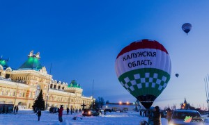 Калужане провели в небе на воздушном шаре двенадцать часов